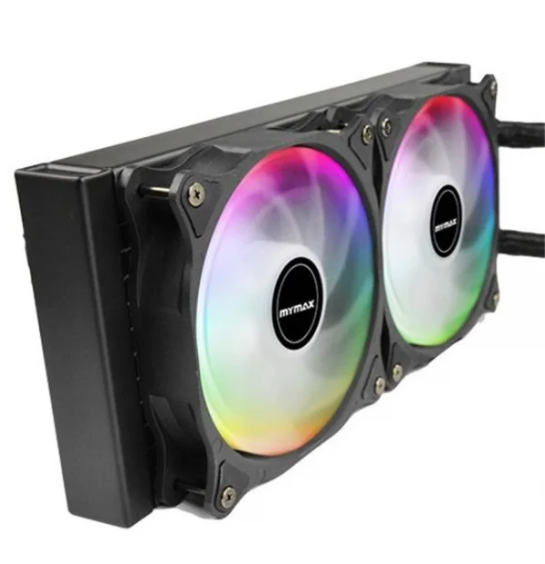 Cooler de Processador Water Algor Mymax 240mm 2 Fan com Led RGB MYC/FC-V3-240-RGB