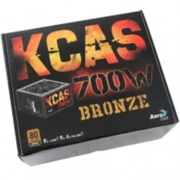 Fonte ATX Gamer Aerocool 700W KCAS 80 Plus Bronze PFC Ativo