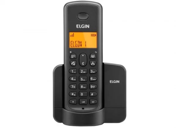 Telefone Sem Fio Elgin TSF 8001 Com Ramal Viva-Voz e Identificador