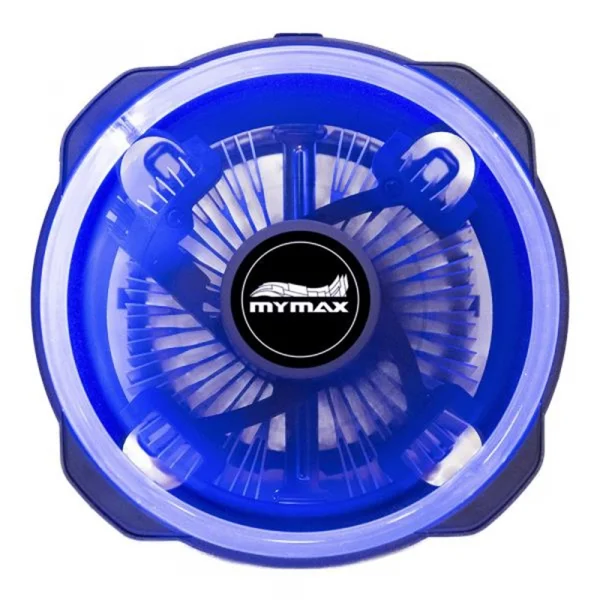 Cooler de Processador Universal Intel e AMD com Led Azul Mymax MYC/CCHX12-BL