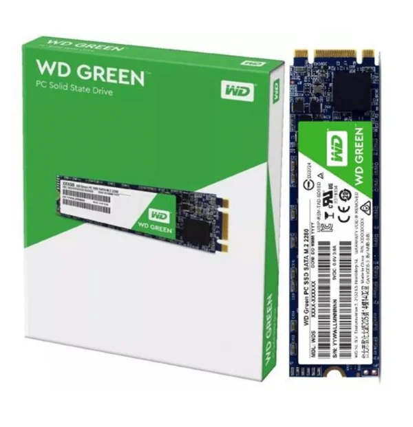 HD SSD de 240GB M.2 2280 Sata Western Digital Green - WDS240G208