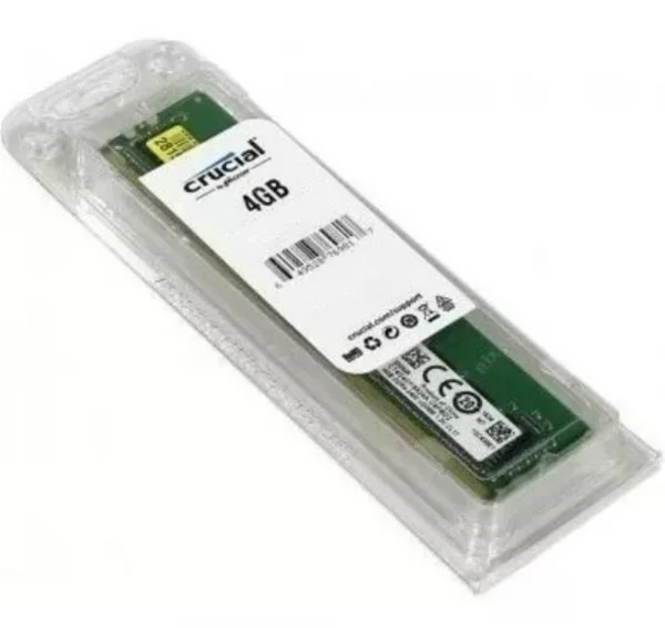 Memoria para Desktop DDR4 4GB 2666Mhz Crucial