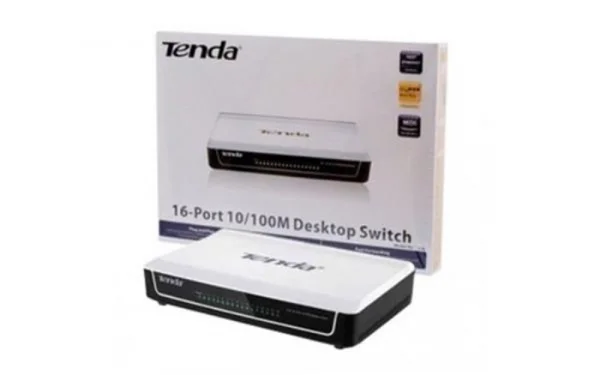 Switch 16 Portas Fast (10/100Mbps) Tenda 1016D