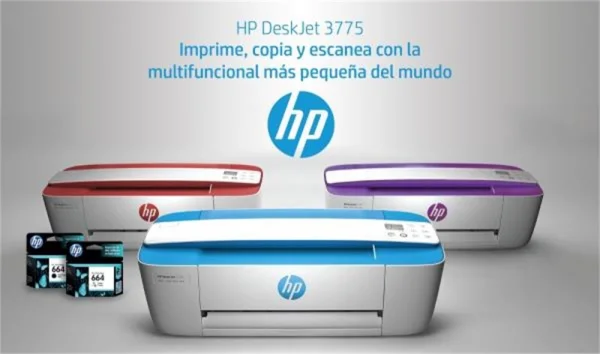 Impressora Multifuncional Deskjet HP Advantage 3776 Wi-Fi, Usb 2.0