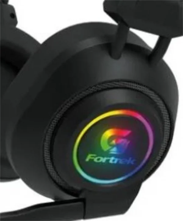 Fone de Ouvido Headset Gamer Com Microfone Fortrek Vickers RGB