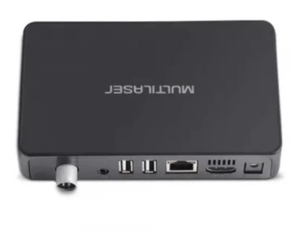 Smart TV Box Android + Conversor Digital Multilaser PC001