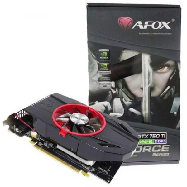 Placa de Vdeo GPU 2GB GTX 750Ti DDR5 128Bits Afox AF750TI-2048D5H5-V7
