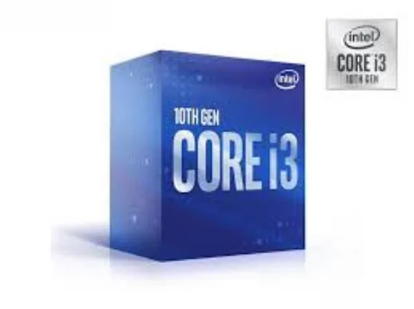 Processador LGA 1200 Intel Core i3-10100 3.6Ghz 6Mb BX8070110100 10G