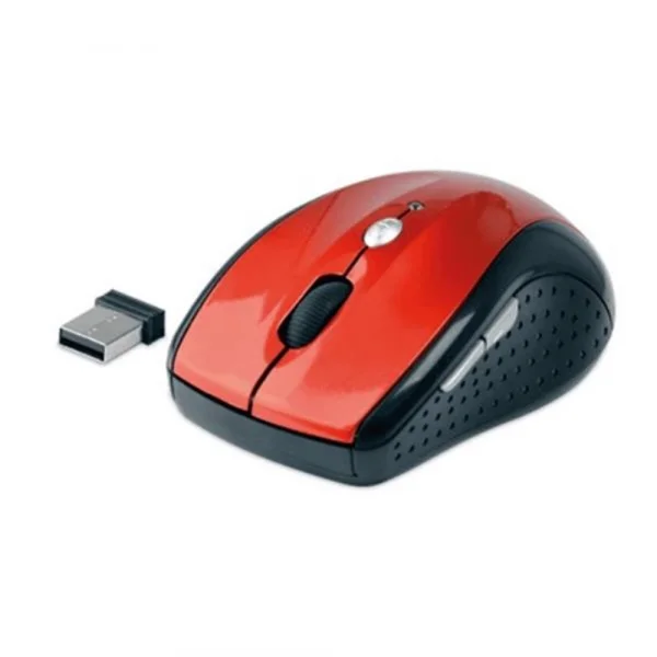 Mouse Sem Fio C3Tech M-W012RD Vermelho