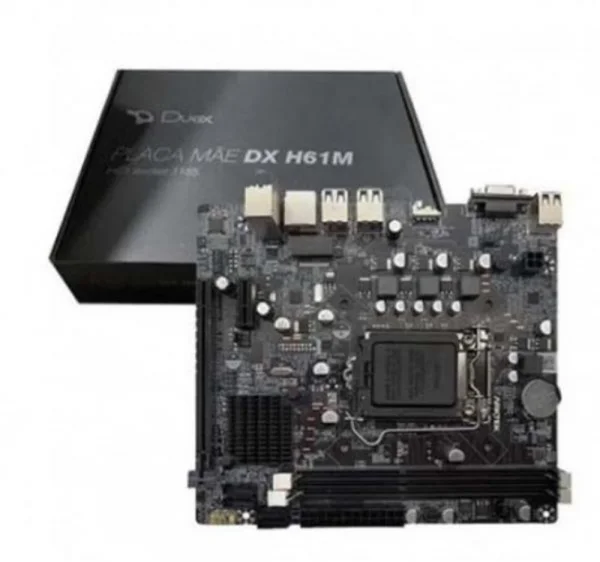 Placa Me LGA 1155 Intel H61 VGA HDMI DDR3 DUEX / Foxcom