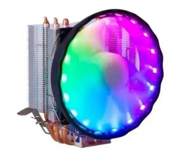 Cooler de Processador Universal Intel e AMD Com Led RGB DEX DX-2018