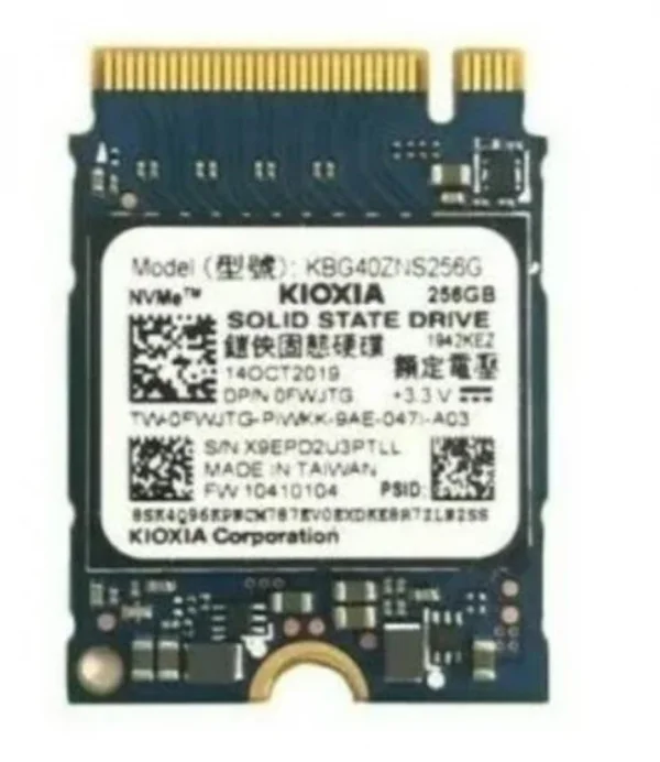 HD SSD de 256GB M.2 2230 NVMe Toshiba Kioxia - KBG40ZNS256G