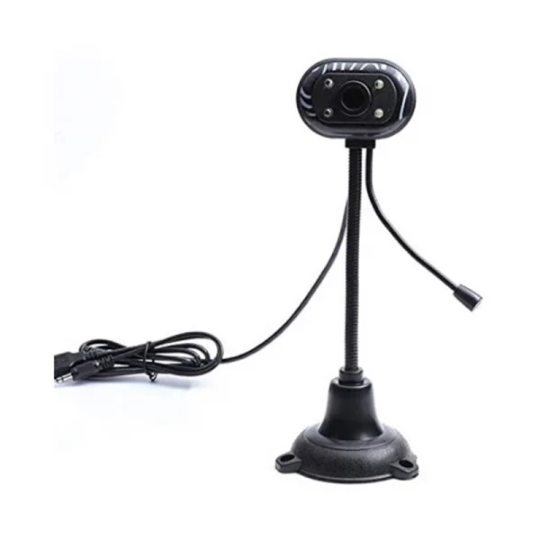 Webcam HD 1280P DUEX Base e Microfone Articulados DX CA200