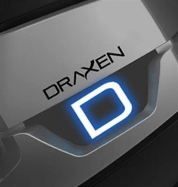 Fone de Ouvido Headset Gamer Draxen DN103 Preto e Prata