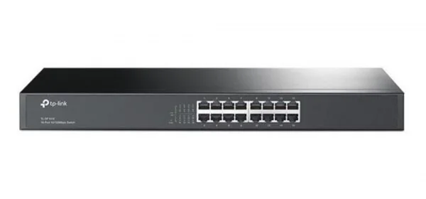 Switch 16 Portas Fast (10/100Mbps) TP-Link TL-SF1016