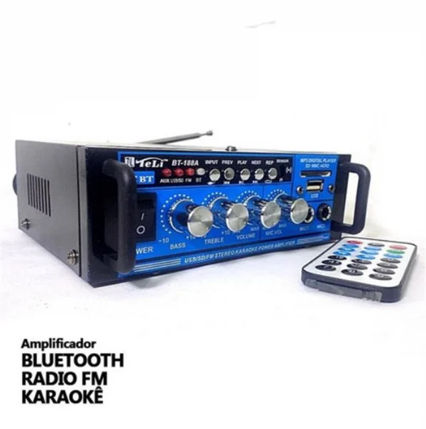 Amplificador Bluetooth BT-118A  AP01