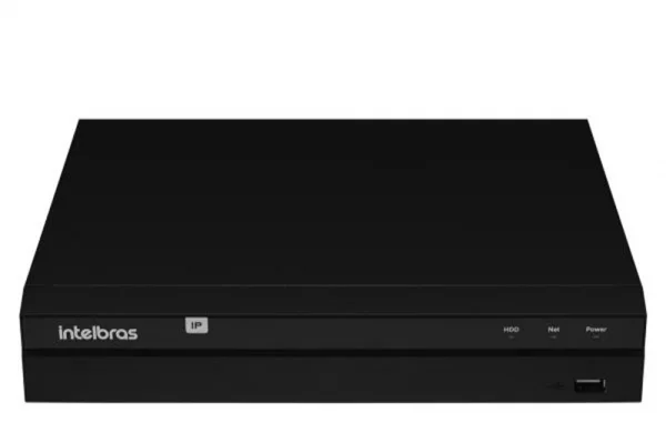 DVR Intelbras CFTV Gravador Digital de Audio e Video 4 Canais IP NVD 1404 4K
