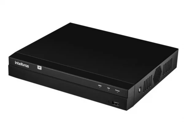 DVR Intelbras CFTV Gravador Digital de Audio e Video 8 Canais IP NVD 1408 4K
