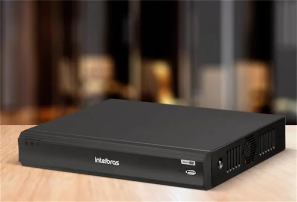 DVR Intelbras CFTV Gravador Digital de Audio e Video 4 Canais iMHDX 3004