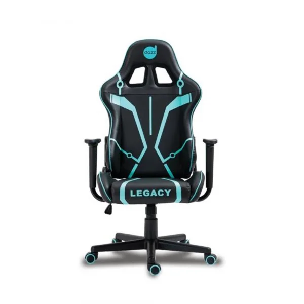 Cadeira Gamer Legacy Dazz Preta e Azul 62000144