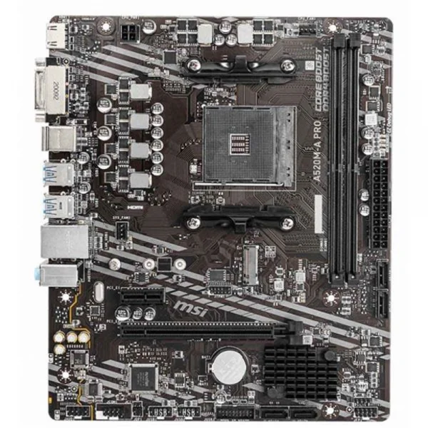Placa Me AMD AM4 MSI A520M-A Pro DDR4 HDMI / DVI