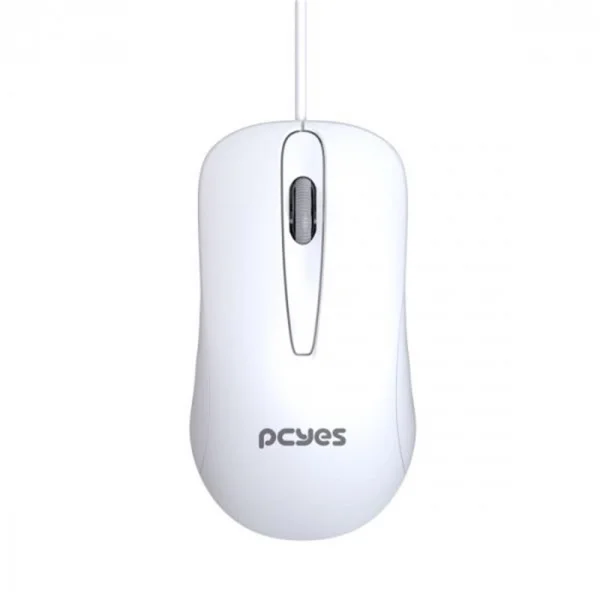 Teclado e Mouse USB PcYes PCOSF2W Branco