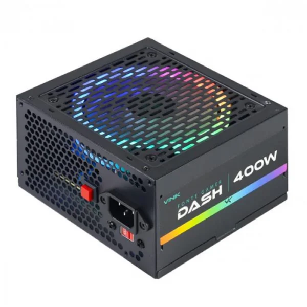 Fonte ATX 400W Vinik Dash RGB - VFG400WPR