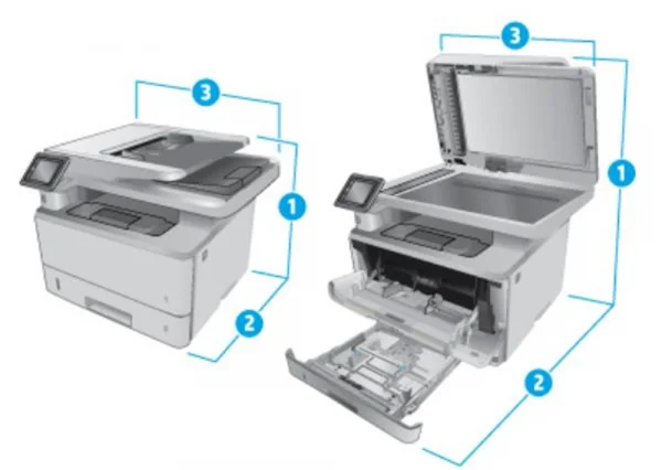 Impressora Multifuncional Laser HP Pro 4103FDW Duplex, Wi-Fi, Ethernet, Usb 2.0