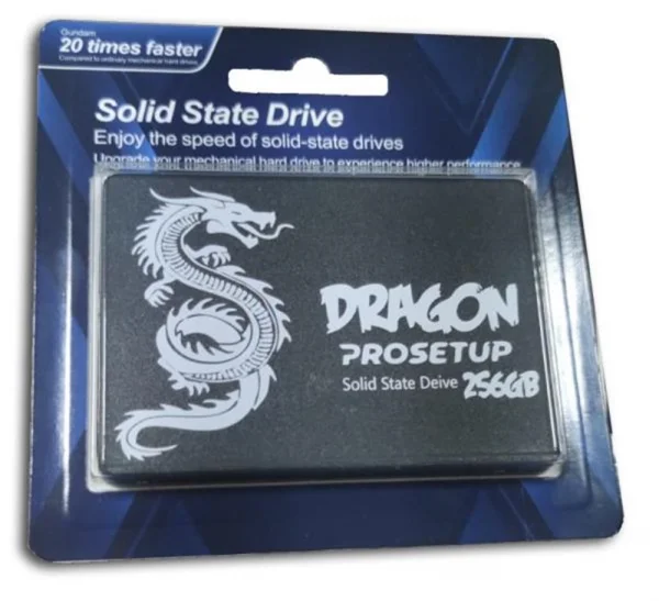 HD SSD de 256GB Sata Prosetup Dragon - PD256GB