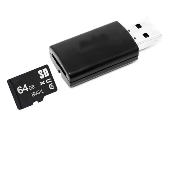 Adaptador Usb2.0 Para Cartao de Memoria microSD/SDHC