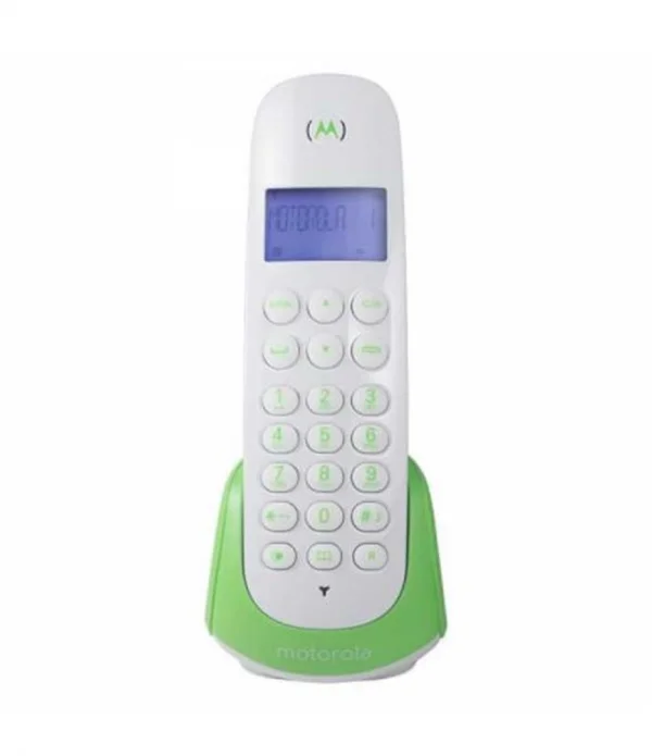 Telefone Sem Fio Motorola 700G Com Identificador Branco e Verde
