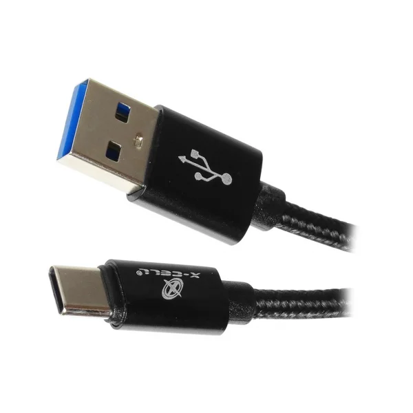 Cabo para Celular USB x USB-C Turbo 4.0 Flex Gold XC-CD-69 - 20cm