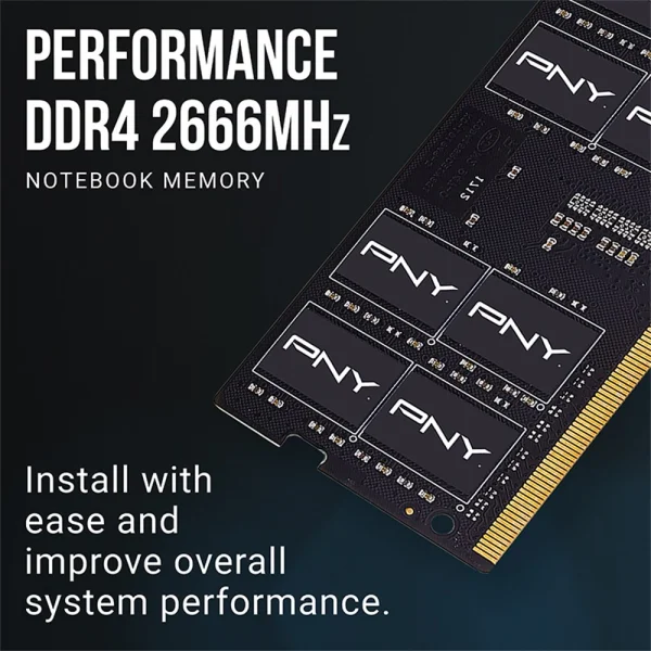 Memoria para Notebook DDR4 8GB 2666Mhz PNY
