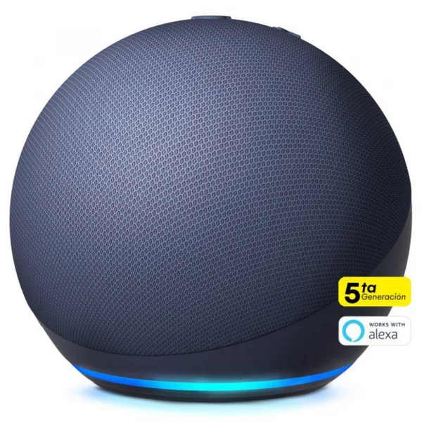 Caixa de som Amazon Echo Dot Alexa 5 Geracao Azul