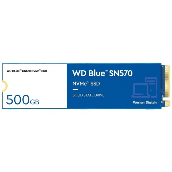 HD SSD de 500GB M.2 2280 NVMe Western Digital Blue SN580 - WDS500G3B0E