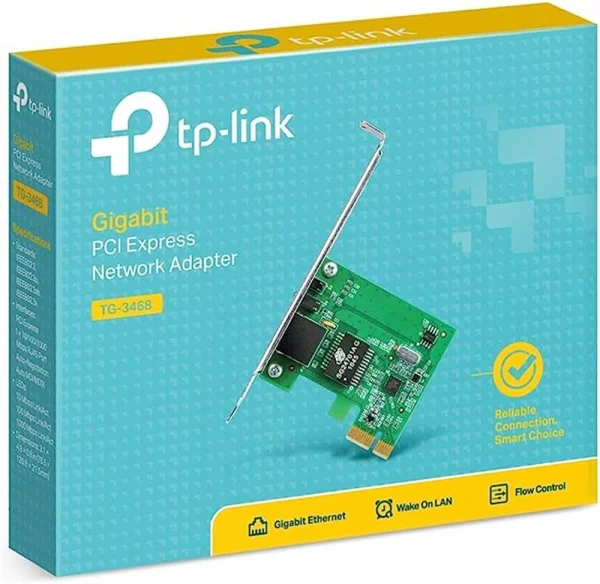 Placa de Rede Gigabit (100/1000mbps) PCI-e TP-Link TG-3468