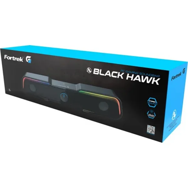 Caixa de Som Soundbar Gamer Hawk para PC Fortrek