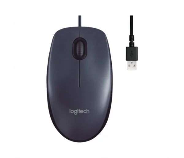 Mouse USB Logitech M90 Preto 910-004053