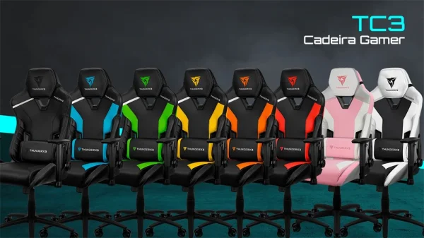 Cadeira Gamer ThunderX3 TC3 Ember Vermelha