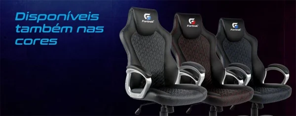 Cadeira Gamer Fortrek Blackfire Preta e Azul
