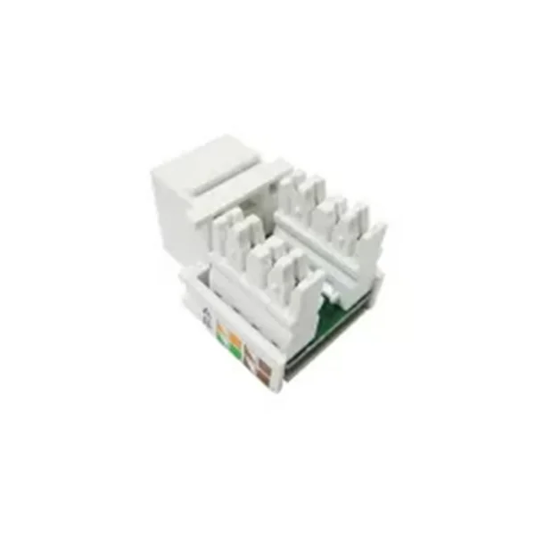 Conector RJ45 Femea Cat.5 Branco Keystone