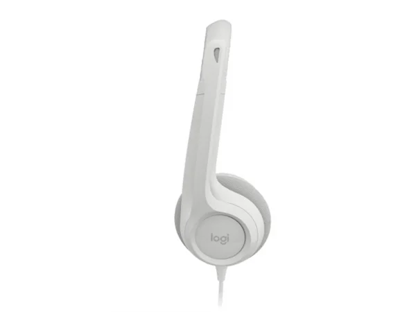 Fone Headset USB Logitech H390 Branco - 981-001285
