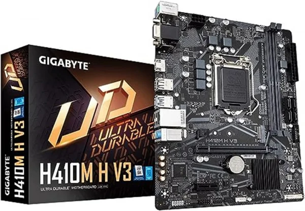 Placa Me Intel LGA 1200 Gigabyte H410M-H DDR4 HDMI / VGA - 10G