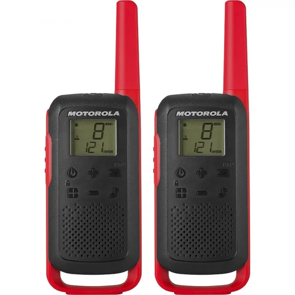 Rdio Comunicador Talkabout Motorola T210BR 32km Vermelho/Preto