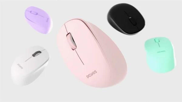 Mouse Sem Fio PcYes Mover Purple - PMMWSCPP