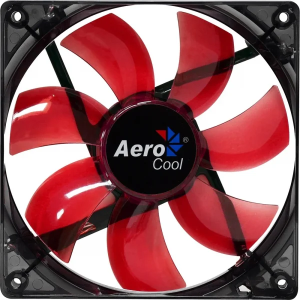 Cooler 120X120X25Mm Led Vermelho Gamer  Aerocool