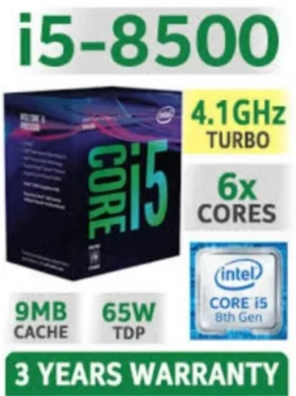 Computador BI Office C3T MT-100BK | Intel Core i5-8500 8GB 480GB SSD Sata Win10 Pro + Office ProPlus 2021