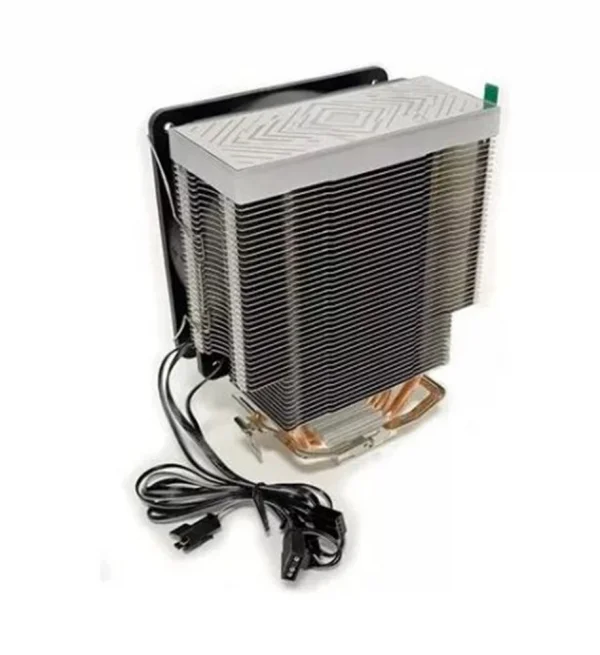 Cooler de Processador Intel e AMD DEX  DX-2012 RGB Fan Preto