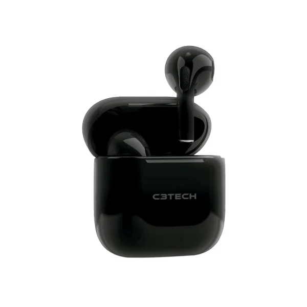 Fone de Ouvido Bluetooth 5.1 C3Tech EP-TWS-21BK Preto