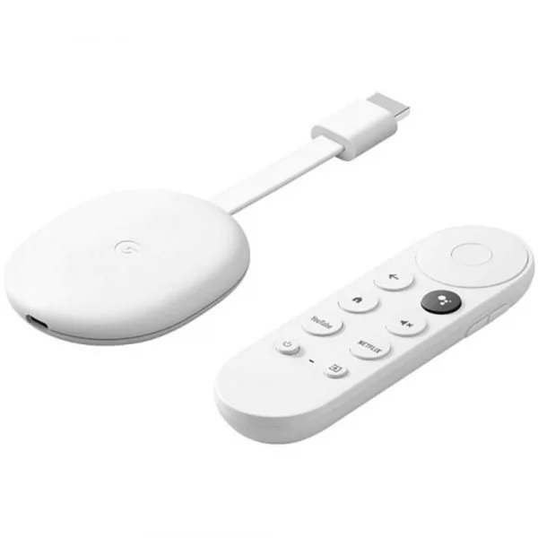 Google Chromecast HDMI Streaming com Google TV Snow GA03131